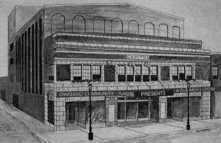 Lebowsky Center for Performing Arts - Lebowsky Drawing Of Proposed Refurb From Gary Flinn (newer photo)